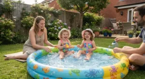 Family-friendly value paddling pool providing cool summer fun for little ones